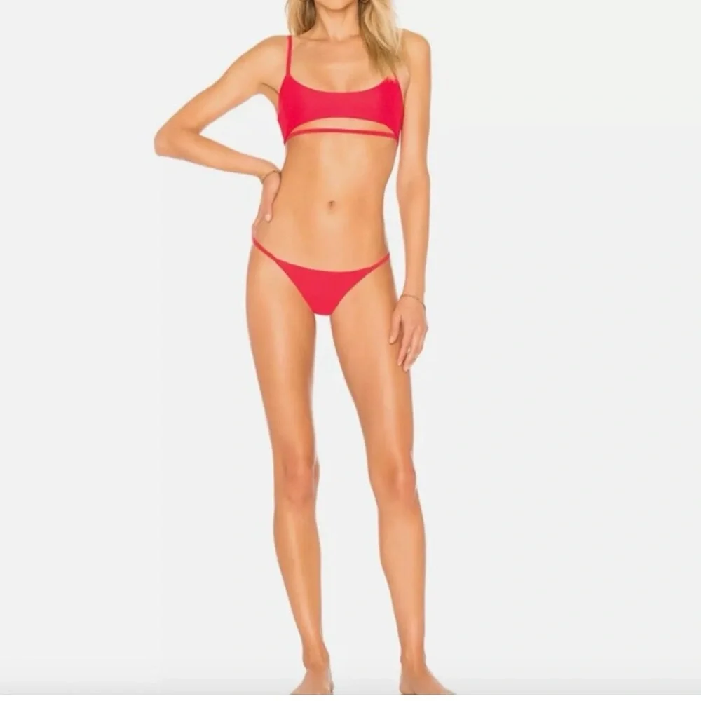 Lovers + Friends Bright Pink Bikini - Picture 7 of 7